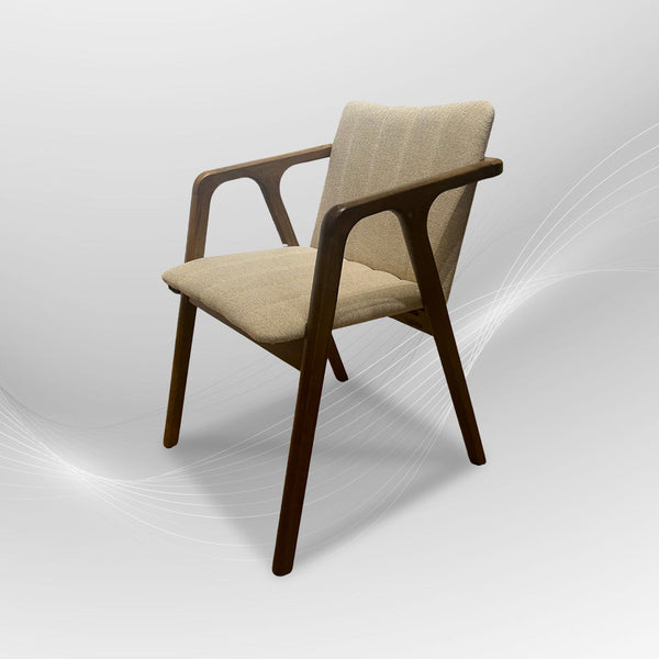 BALAKEN-LONG Armchair with Upholstered Seat - AVRS DESIGN