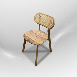 Handmade Rattan Armless Outdoor Chair - AVRS DESIGN