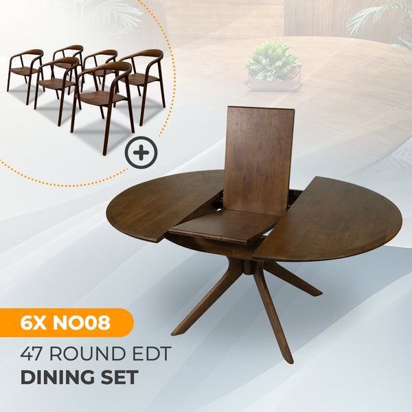 AVRS™ 47" Round EDT Dining Set