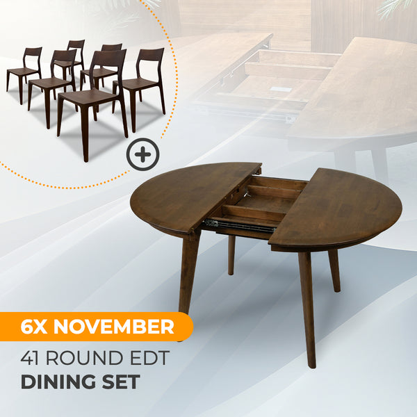 AVRS™ 41" Round EDT Dining Set