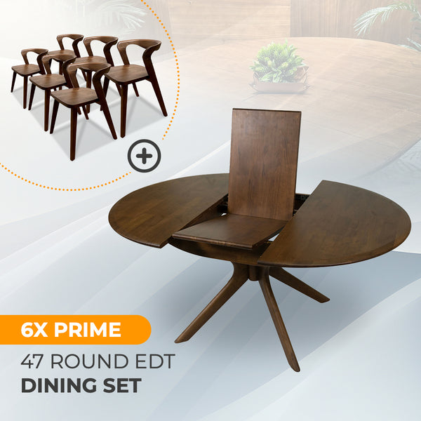 AVRS™ 47" Round EDT Dining Set