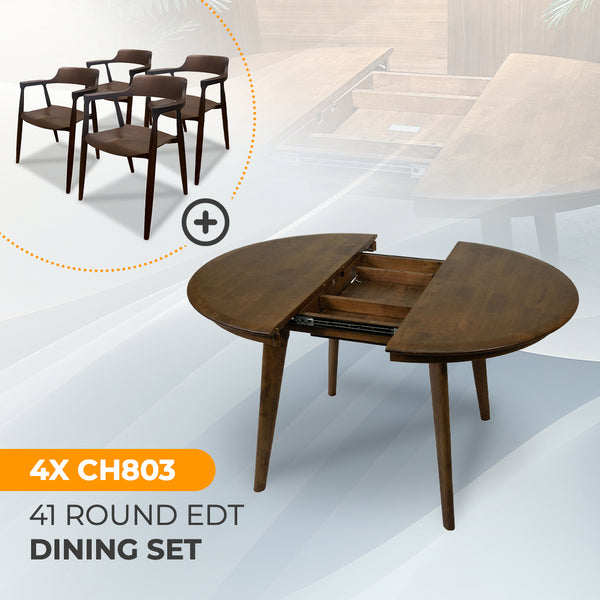 AVRS™ 41" Round EDT Dining Set