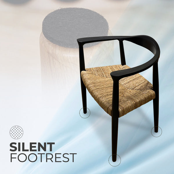 BANTENG Black Rattan Armchair Boho - AVRS DESIGN