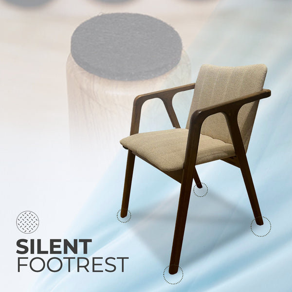 BALAKEN-LONG Armchair with Upholstered Seat - AVRS DESIGN