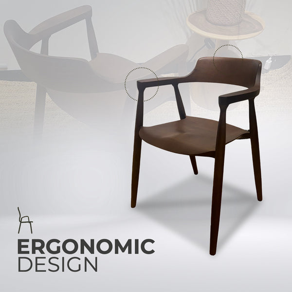 CH-803 Solid Wood Armchair - AVRS DESIGN