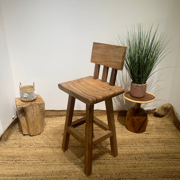 Solid Wood Bar Stool - AVRS DESIGN