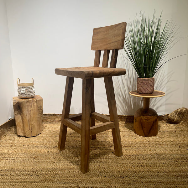 Solid Wood Bar Stool - AVRS DESIGN