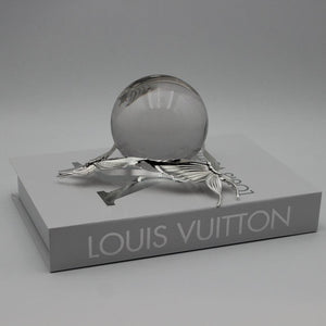 Elegant Silver Based Globe Décor (Design 5) - AVRS DESIGN