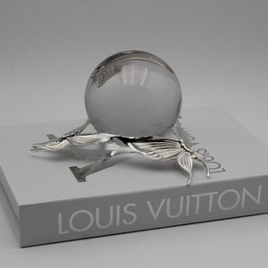 Elegant Silver Based Globe Décor (Design 5) - AVRS DESIGN