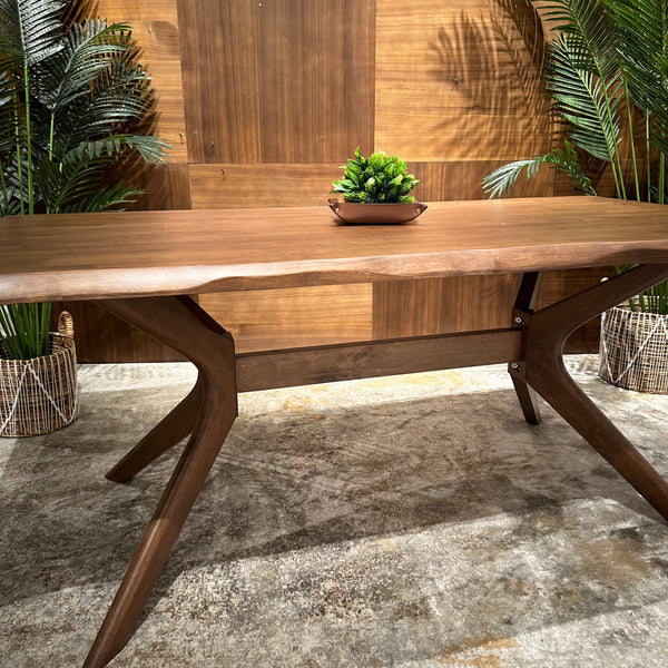 AVRS™ 59" LIVE EDGE DESIGN DINING TABLE