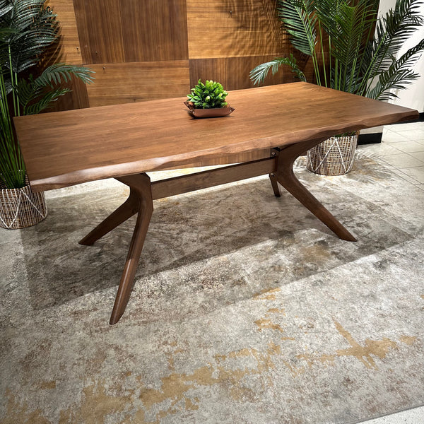 AVRS™ 59" LIVE EDGE DESIGN DINING TABLE