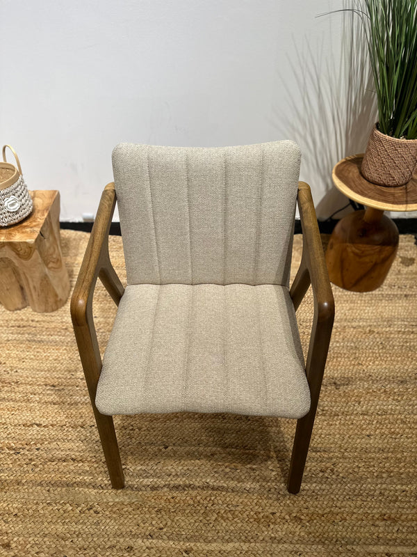 BALAKEN-LONG Armchair with Upholstered Seat - AVRS DESIGN