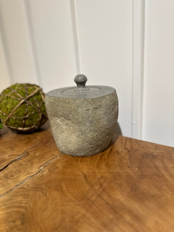 Enoki Stone Container - AVRS DESIGN