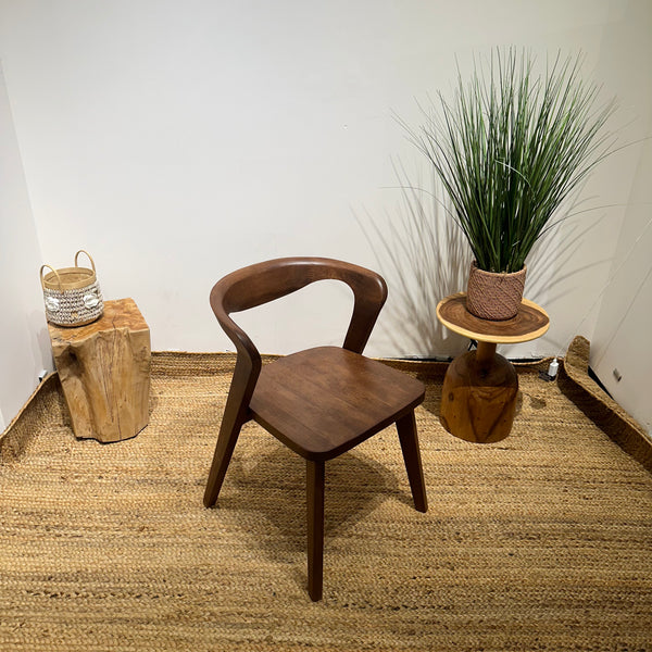 PRIVE Mid-Century Walnut Dining Chair - AVRS DESIGN