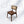 MOONBLOCK Walnut Rattan Dining Chair (Pre-Order) - AVRS DESIGN