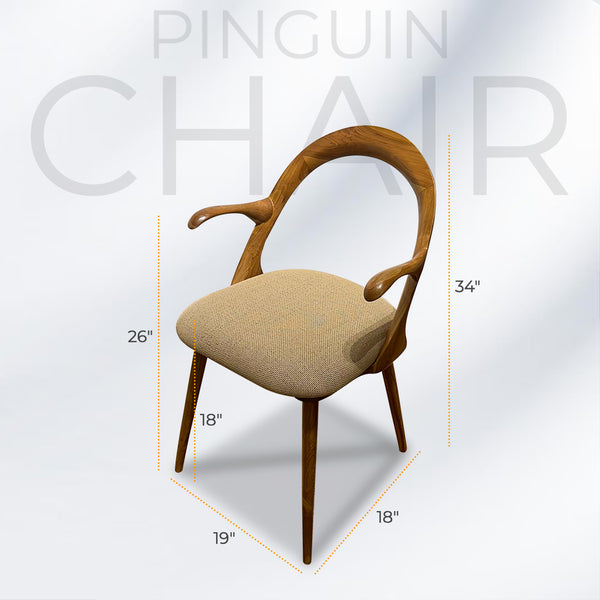 PINGUIN Stylish Armchair for Home and Office (Pre-Order) - AVRS DESIGN