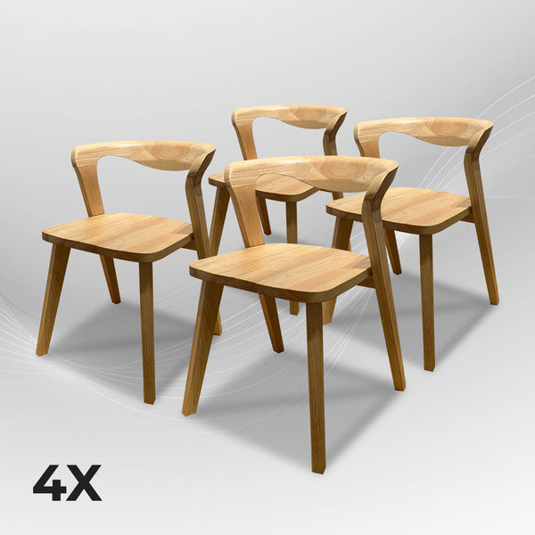 PRIVE Mid-Century Oak Dining Chair (Pre-Order) - AVRS DESIGN