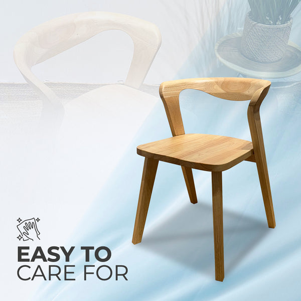 PRIVE Mid-Century Oak Dining Chair (Pre-Order) - AVRS DESIGN