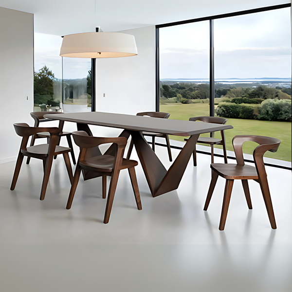 AVRS™ PRIVE Mid-Century Walnut Dining Chair