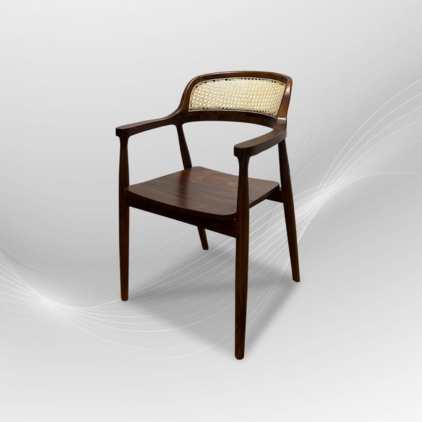 RETRO Black Rattan Armchair - AVRS DESIGN