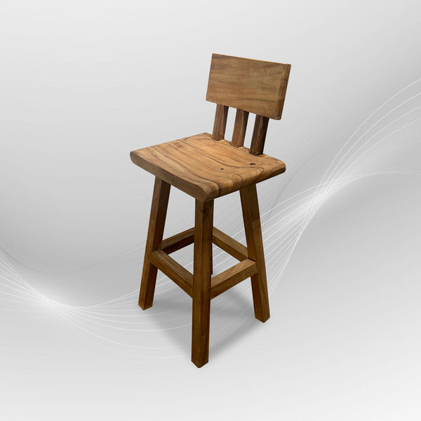 Solid Wood Bar Stool - AVRS DESIGN