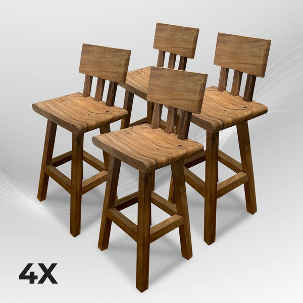 Solid Wood Bar Stool - AVRS DESIGN