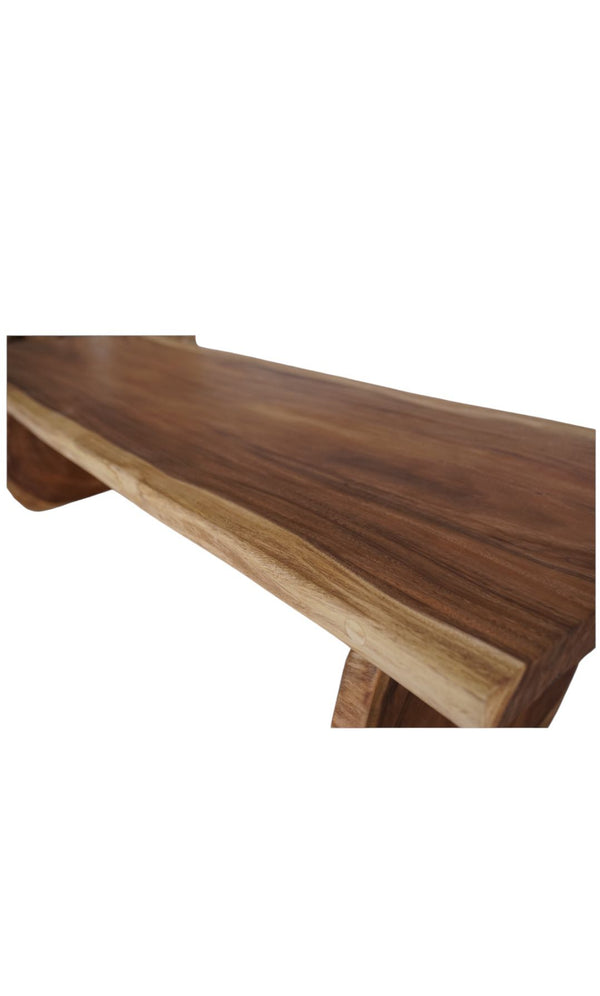 118" WHEEL SHAPE SOLID WOOD DINING TABLE