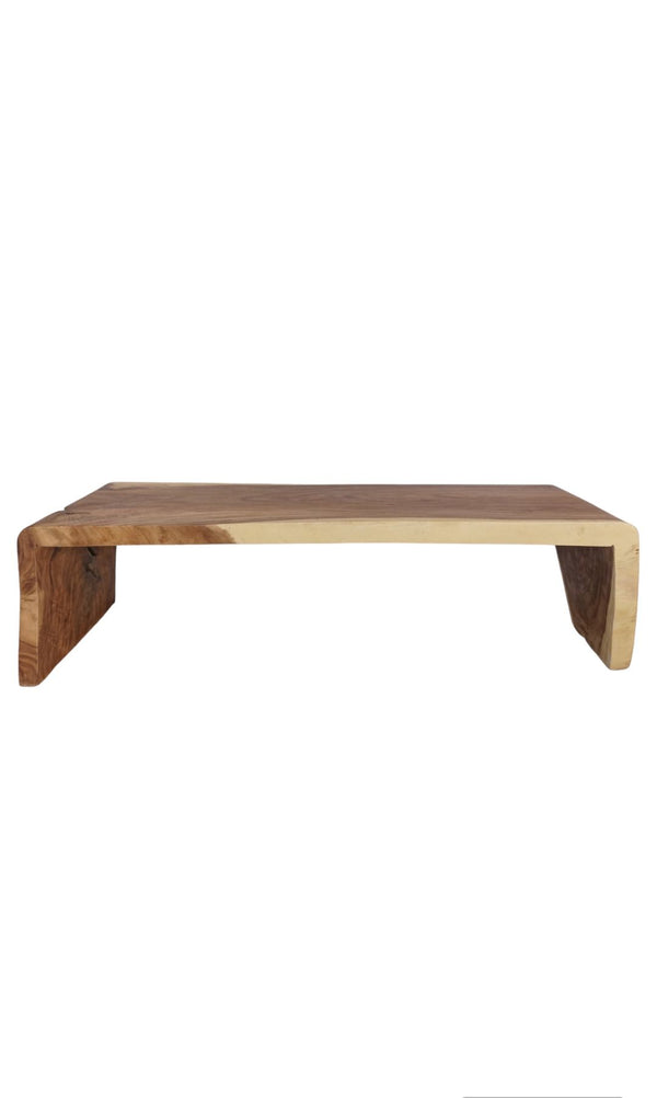 AVRS™ 93" U SHAPE SOLID WOOD DINING TABLE