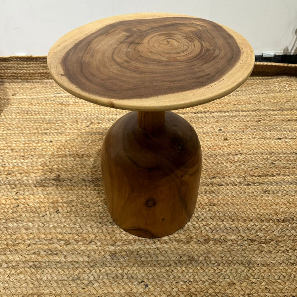 Barrel End Table - AVRS DESIGN