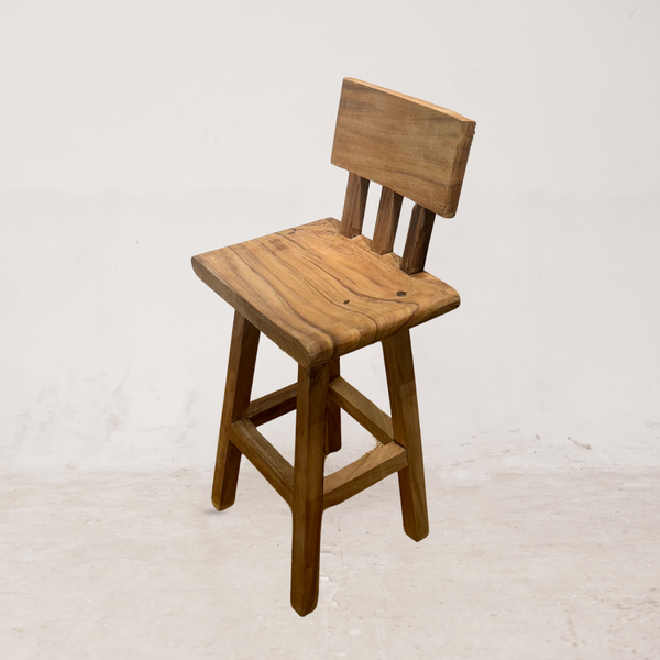 Solid Wood Bar Stool - AVRS DESIGN